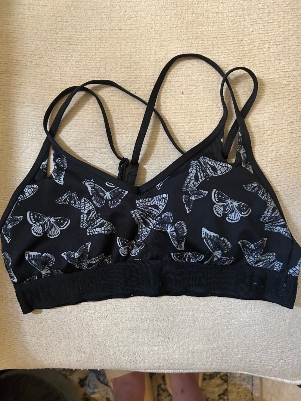 PINK Victorias Secret Butterfly Bra